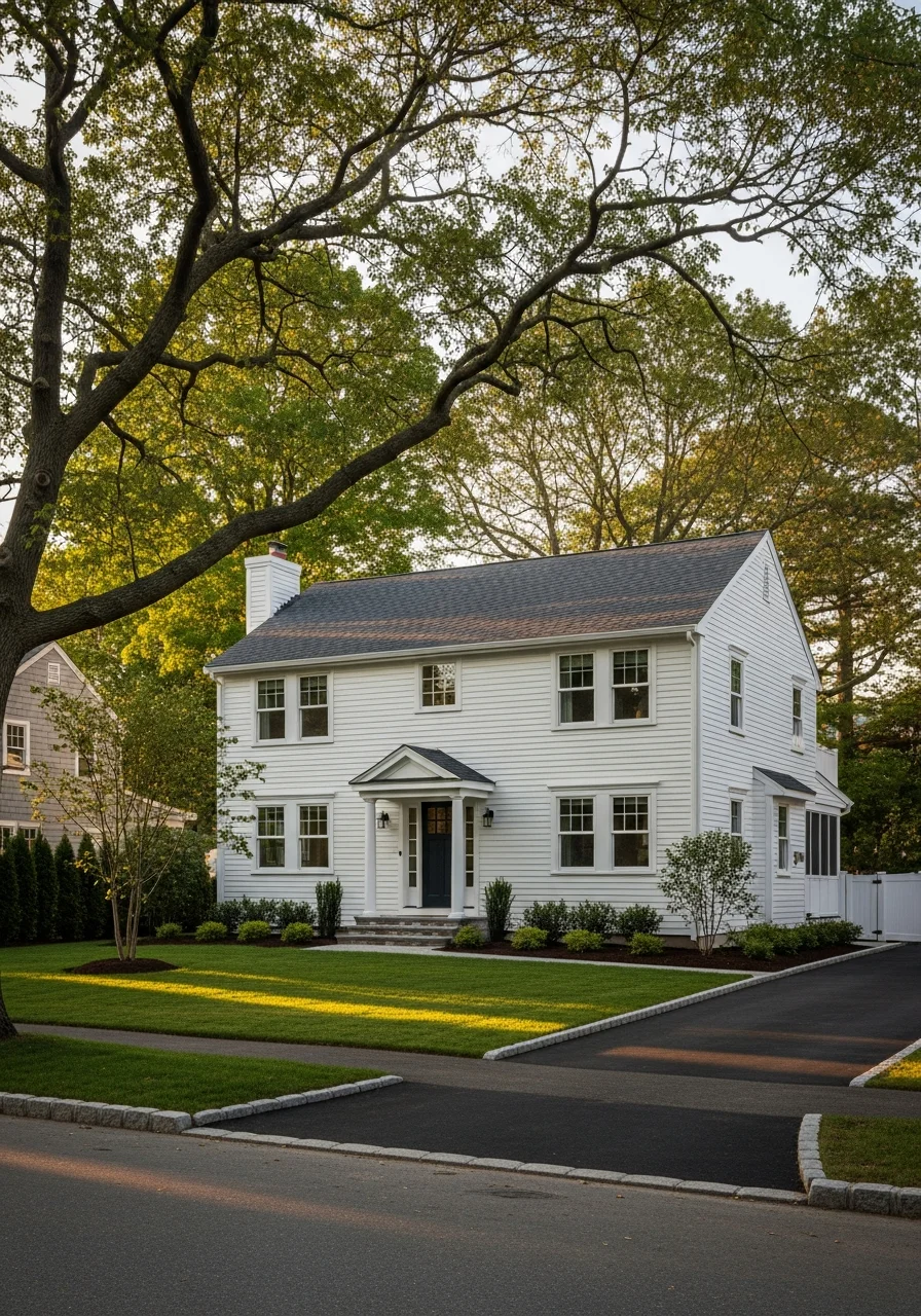 Fairfield home exterior showing quality construction and well-maintained grounds.